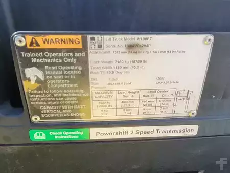 Propane Forklifts 2016  Hyster H100FT (11)