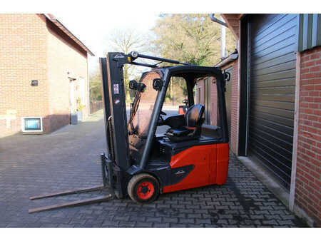 Linde E16 heftruck elektrische triplex freelift sideshift