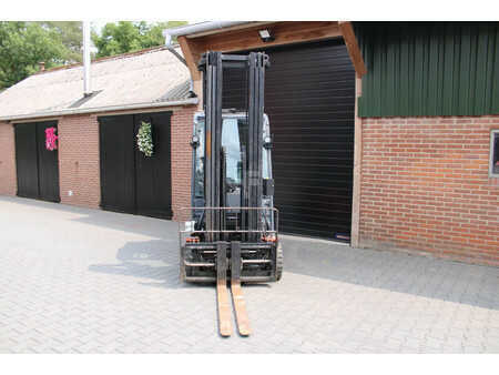El Truck - 3-hjul 2018  Toyota 8fbe20t heftruck elektrische triplex lepelverstelling sideshift (8)