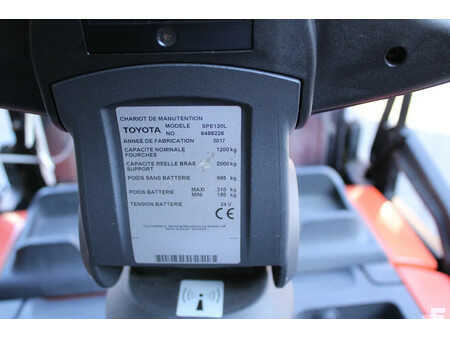 Gerbeurs 2017  Toyota SPE120L stapelaar elektrische met pompwagen functie (14)