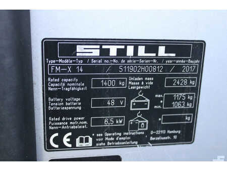 Retraky 2017  Still FM-X14 reachtruck elektrische triplex sideshift freelift (14)