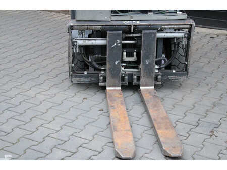 El Truck - 3-hjul 2019  Linde E16 heftruck elektrische triplex sideshift lepelverstelling (8)