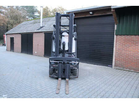 Chariots électriques à 4 roues 2014  Linde E25 heftruck elektrische triplex lepelversteling sidesift (9)