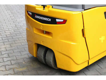 Electric - 3 wheels 2020  Jungheinrich EFG216 heftruck elektrische lepelverstelling triplex sideshift (5)