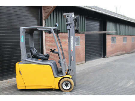 Sähkö - 4 pyör 2016  Jungheinrich EFG218k heftruck elektrische triplex 4 functies (11)