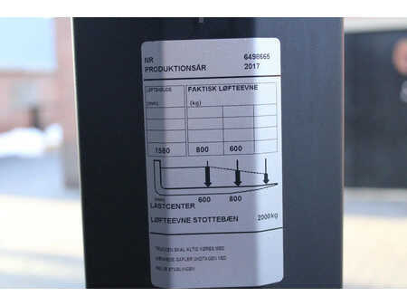 Pallet Stackers 2017  Toyota SWE080L stapelaar elektrische met pompwagen functie (10)