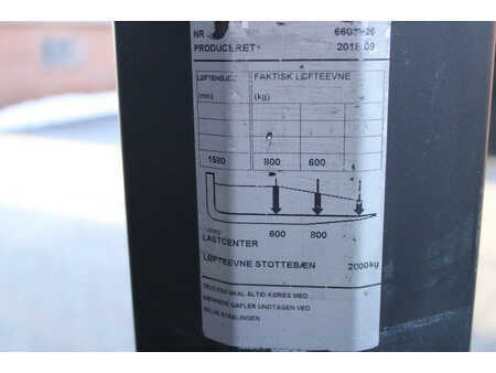 Pallet Stackers 2018  Toyota SWE080L stapelaar elektrische met pompwagen functie (11)