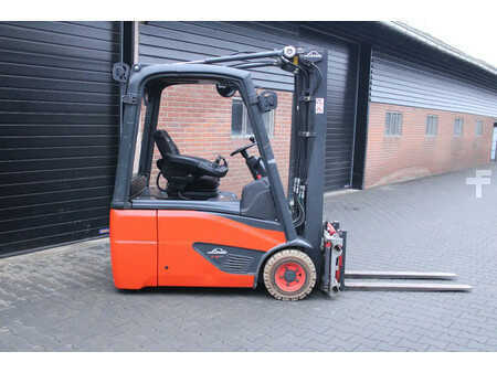 Carrelli elettrici 3 ruote 2018  Linde E16 heftruck elektrische triplex lepelverstelling sideshift (1)