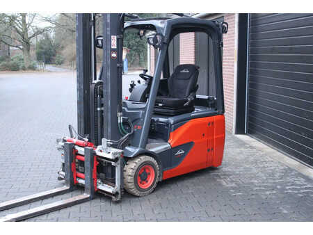 Carrelli elettrici 3 ruote 2018  Linde E16 heftruck elektrische triplex lepelverstelling sideshift (2)