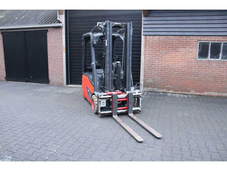 Carrelli elettrici 3 ruote 2018  Linde E16 heftruck elektrische triplex lepelverstelling sideshift (5)