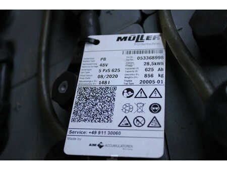 Carrelli elettrici 3 ruote 2019  Linde E16 heftruck elektrische triplex sideshift lepelverstelling (13)