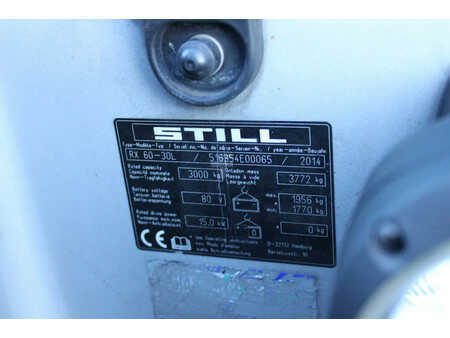 Elektromos 4 kerekű 2014  Still RX60 30L heftruck elektrische triplex lepelverstelling sideshift (18)