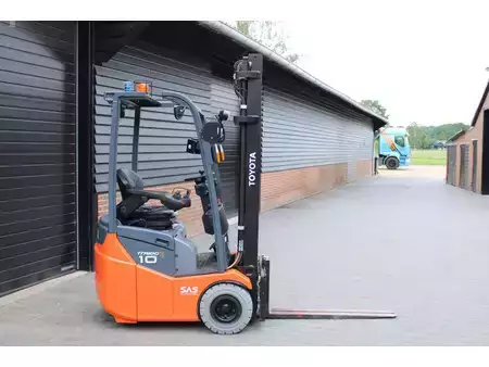 3-wiel elektrische heftrucks 2020  Toyota 7FBEST10 heftruck elektrische triplex sidesift (1)