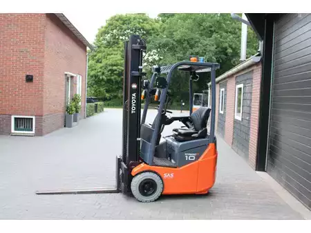 3-wiel elektrische heftrucks 2020  Toyota 7FBEST10 heftruck elektrische triplex sidesift (2)
