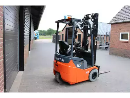 3-wiel elektrische heftrucks 2020  Toyota 7FBEST10 heftruck elektrische triplex sidesift (4)