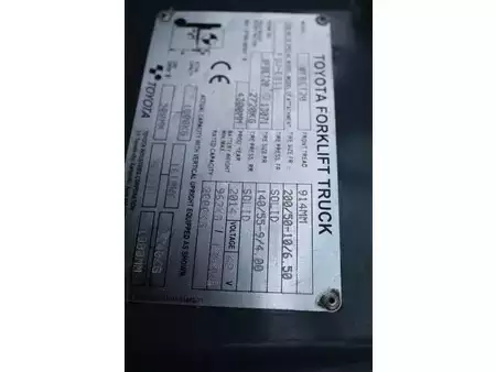 Eléctrico - 4 rodas 2014  Toyota 8FBET20 heftruck elektrische triplex sideshift (14)