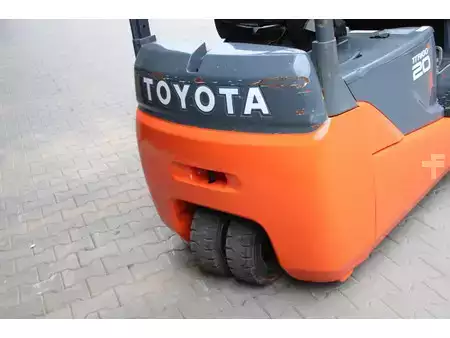 Eléctrico - 4 rodas 2014  Toyota 8FBET20 heftruck elektrische triplex sideshift (5)