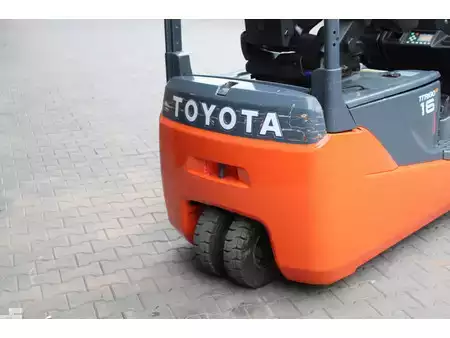 Eléctrico - 3 rodas 2017  Toyota 8FBET16T heftruck elektrische triplex 6962 uur sideshift (5)