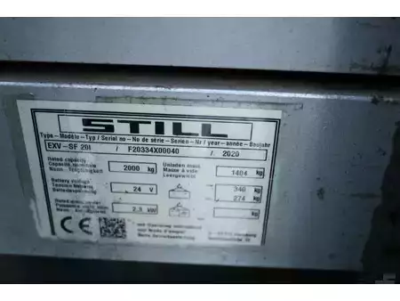 Stapelaars 2019  Still exv-sf20i stapelaar elektrische triplex pompwagen functie (18)