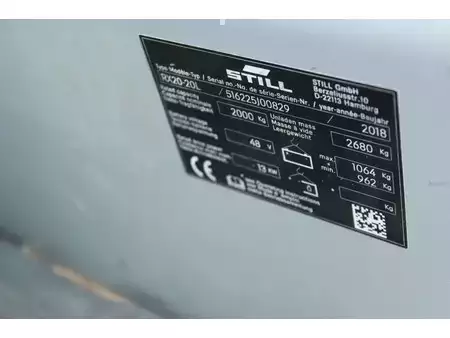 4-wiel elektrische heftrucks 2018  Still RX20 20 heftruck elektrische triplex lepelverstelling sideshift (15)
