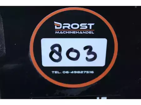 Sähkö - 4 pyör 2017  Toyota 8FBMKT25 heftruck elektrische triplex sidesift accubj2022 (3)