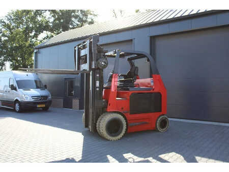 Electric - 4 wheels - Carer Z60K heftruck elektrische met 3 delige mast sideshift lepelverstelling (9)