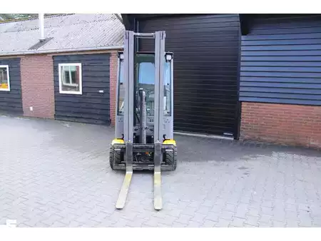 Elektryczne 3-kołowe 2020  Jungheinrich EFG220 heftruck elektrische freelift triplex sideshift (5)