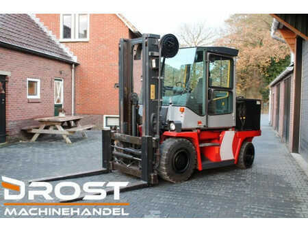 Carrelli elettrici 4 ruote 2006  Kalmar ECE-55-6 heftruck elektrische freelift lepelverstelling (1)