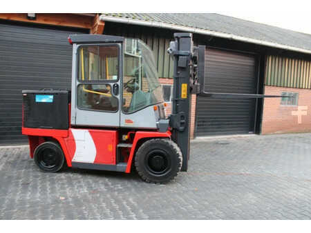 Carrelli elettrici 4 ruote 2006  Kalmar ECE-55-6 heftruck elektrische freelift lepelverstelling (5)