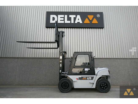 Carretilla elevadora diésel 2025  UN Forklift FD70T-NJB3 (9)