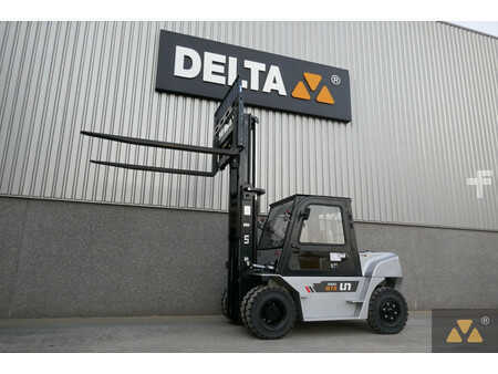 Carretilla elevadora diésel 2025  UN Forklift FD70T-NJB3 (3)