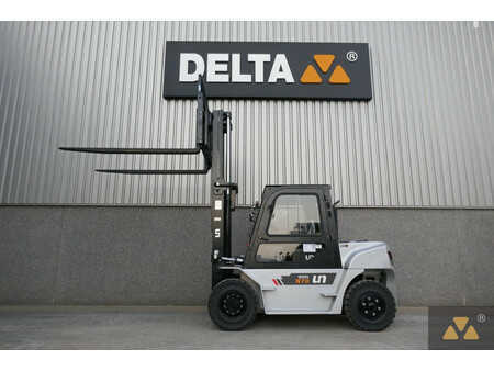 Carretilla elevadora diésel 2025  UN Forklift FD70T-NJB3 (9)