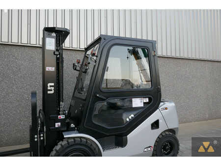 Carretilla elevadora diésel 2025  UN Forklift FD30T-NJB1 (9)