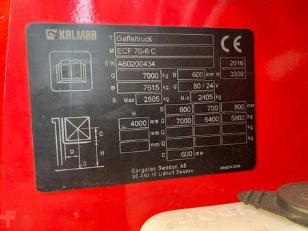 Carrelli elettrici 4 ruote 2016  Kalmar ECF 70-6 (15)