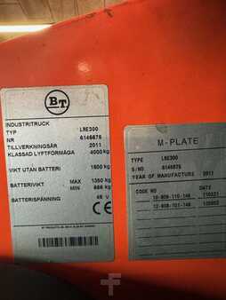 Elektromos emelőkocsik 2011  BT LRE300 4T Capacity (18)