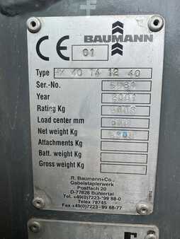 Chariots latéraux 2001  Baumann HX 40-14-12 Diesel ONLY 1400 HRS. (15)
