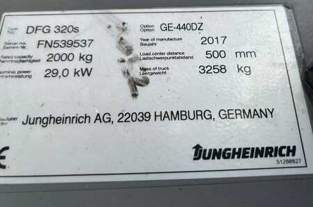 Dízel targoncák 2017  Jungheinrich DFG320s (10)
