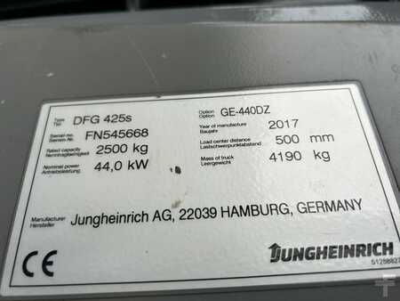Carretilla elevadora diésel 2017  Jungheinrich DFG425s  (12)
