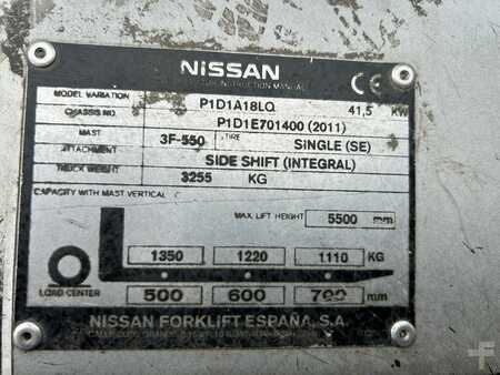 Chariot élévateur gaz 2011  Nissan P1D1A18LQ LPG (11)