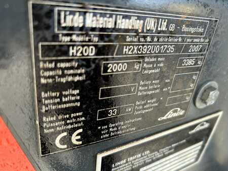 Dieselstapler 2007  Linde H20D (8) 