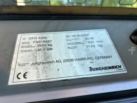 Chariot élévateur diesel 2016  Jungheinrich DFG435s  (9)