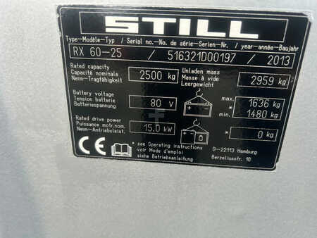 Elektro 4 Rad 2013  Still Heftruck RX60-25 (7)