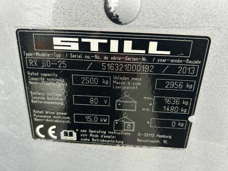 Elektro 4 Rad 2013  Still Heftruck RX60-25 (7)