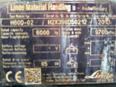 Diesel Forklifts 2013  Linde Heftruck H60D-02 (8)