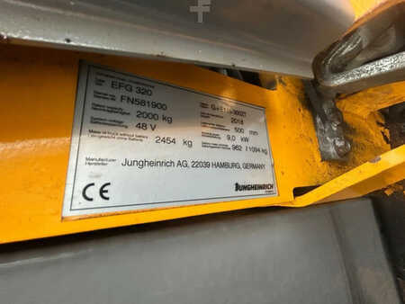 Elektro 4 Rad 2018  Jungheinrich Heftruck EFG 320 (7)