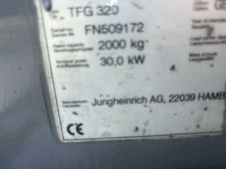 Wózki gazowe 2017  Jungheinrich Heftruck TFG320 (9)