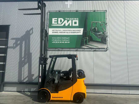 Gas gaffeltruck 2014  Jungheinrich TFG320s Heftruck (2)