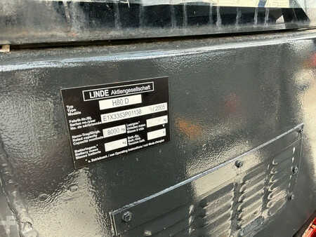 Dieselový VZV 2005  Linde Heftruck Diesel H80D (11)