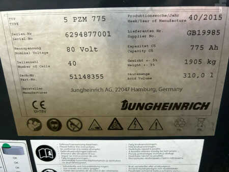 Elektro čtyřkolový VZV 2015  Jungheinrich EFG425 Heftruck (8)