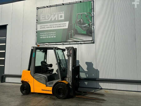 Diesel gaffeltruck 2016  Jungheinrich DFG430s Heftruck Diesel (2)